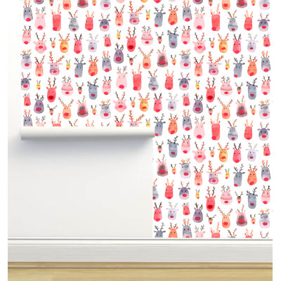 Rouleau de papier peint adhésif 12 pi x 2 pi Ninola Designs