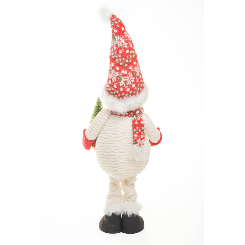 Personnage blanc bonhomme de neige