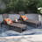 Shawhin Outdoor Metal Chaise Lounge