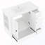 Meuble-lavabo autoportant avec lavabo, tiroirs et support latéral-591708879