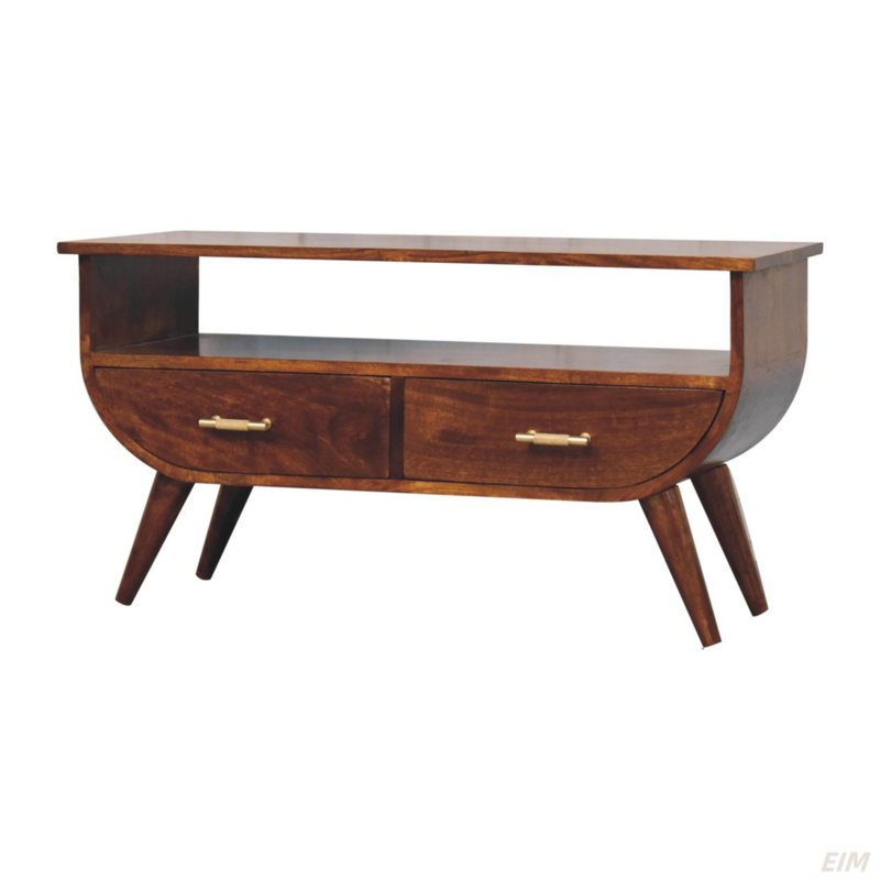 Meuble audio-vidéo en bois massif Artisan Furniture
