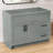 42 in. W x 21.5 in. D x 33.5 in. H Freestanding Bath Vanity Cabinet without Top Bathroom Base in Grey Unassembled-118136046
