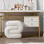 Tabouret de maquillage en S en forme de S-1077672309