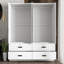 Armoire double avec 4 portes minces et 4 tiroirs! -105840264