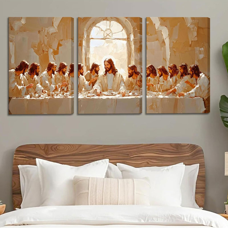 3 Piece Wrapped Canvas Print, 40 cm H x 30 cm W