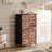 Dresser With 10 Fabric Drawers, Tall Dresser For Bedroom, Large Dresser Fabric Chest For Living Room-2058016725