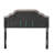 Button tufted design headboard with nailhead trim-2020287270