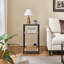 Table d'appoint en hauteur avec tablettes-380974249-379047470-337101302