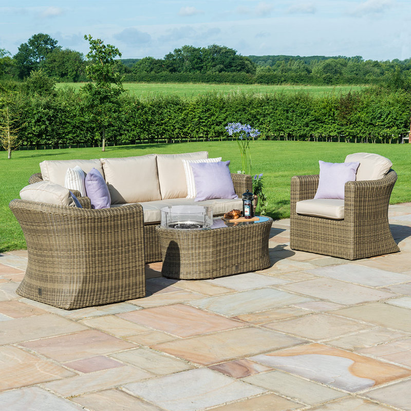 Balch 5 Seater Rattan Sofa Set
