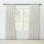 Yearling Pleated Sheer Semi Sheer Curtain