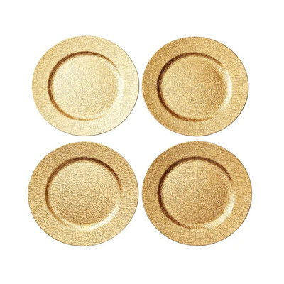 Ensemble de 4 assiettes de présentation Rhiannon