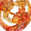 LIULI Crystal, Persimmons Sculpture | Fresh Delights