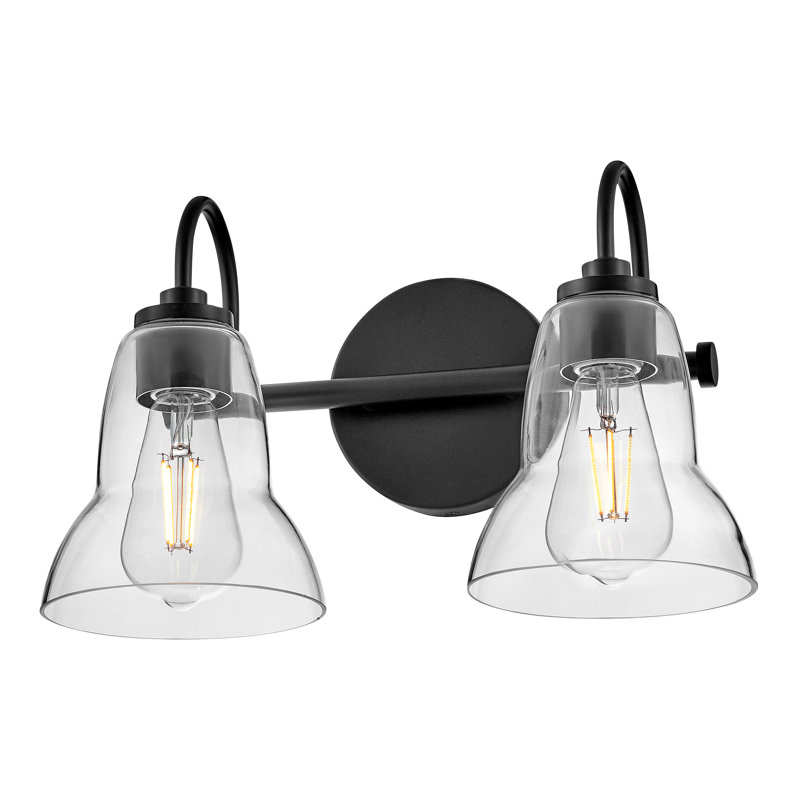 Éclairage pour meuble-lavabo Ashanti, Noir