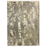 Patinated Look One-of-a-Kind 6' X 9' Area Rug
