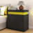 30.5''h Tall White Nightstand With Charging Station And Led Light-1076463510