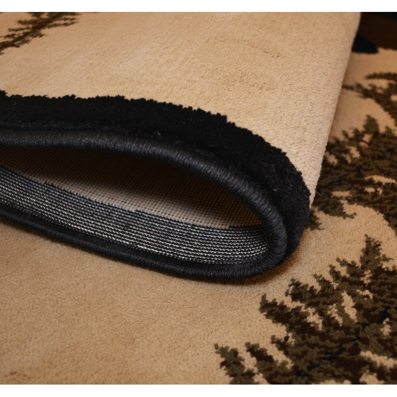Tapis beige Bearwalk