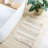 Natural Woven Bath Rug 22X58" - Multi Pattern Heavy Textured Slip Back Machine Washable Stripe Design Shade Non-Slip Base Bathroom Floor Mat Runner-314629092