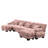 4-Seater U-Shaped Free Combination Modular Sofa With 2 Ottomans-249643289
