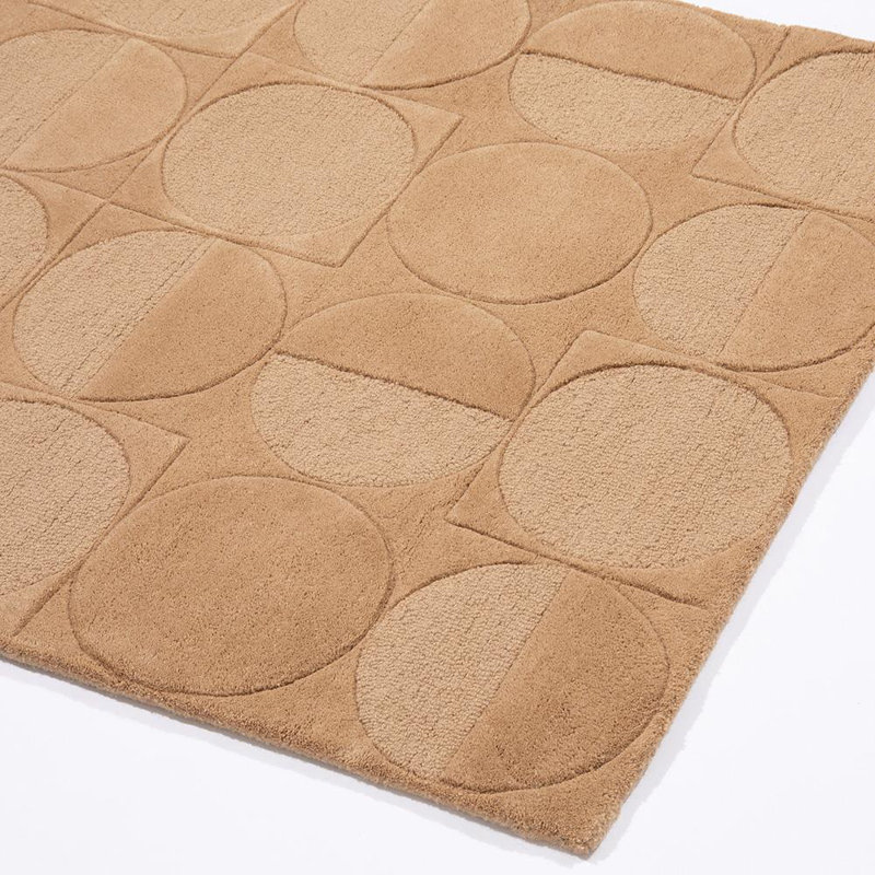 Cadagan Geometric Hand Woven Area Rug, Rectangle 120 x 170cm 