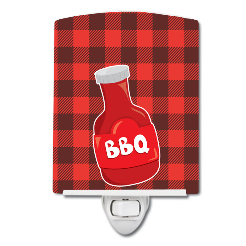 Backyard BBQ Sauce Ceramic Night Light
