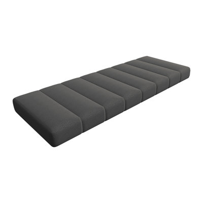 Coussin de banc personnalisé de 3,8 po pour meubles d'intérieur / extérieur, coussin de siège en molleton anti-rayures pour animaux