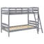 Lit superposé simple en bois Jawid Kids