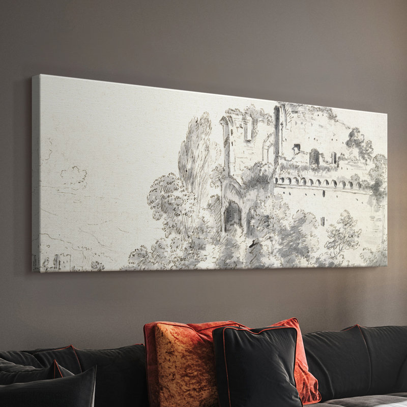 Série paysage - DLII - Toile tendue avec châssis - Prêt à accrocher, H 12 po x l 30 po