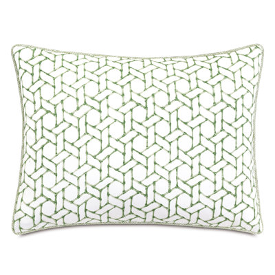 Grenada Linen Blend Geometric Sham Set