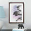 Palm Tree During Sunset in Abstract - Picture Frame Drawing Print-55735708-55735709