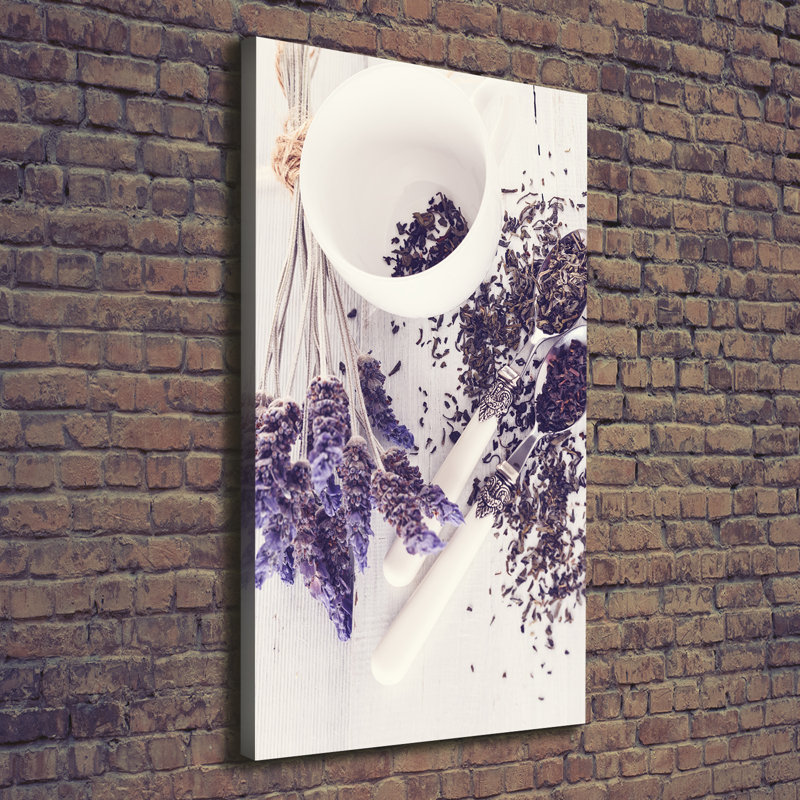 An Infusion of Lavender 1 Piece Wrapped Canvas Wall Art