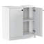 60cm Single Bathroom Vanity Base Modern Free-Standing-1865994258