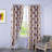 Ginder Room Darkening Thermal Window Curtains with Grommets and a Geometric Pattern-730580170-764832223