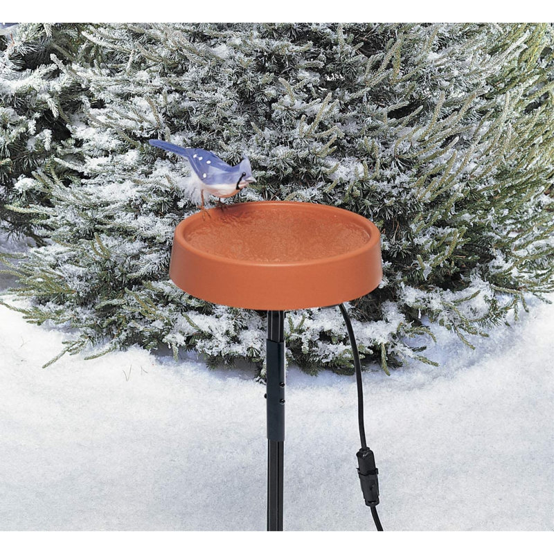 Plastic / Acrylic Pedestal Birdbath