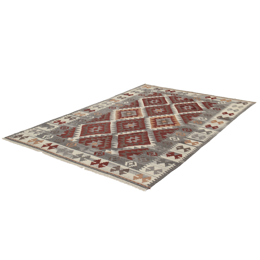 Shuler Ikat Hand Woven 20cm X 140cm Area Rug