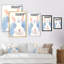 Portrait d'un joli lapin - reproduction sur toile-855230884-855230893