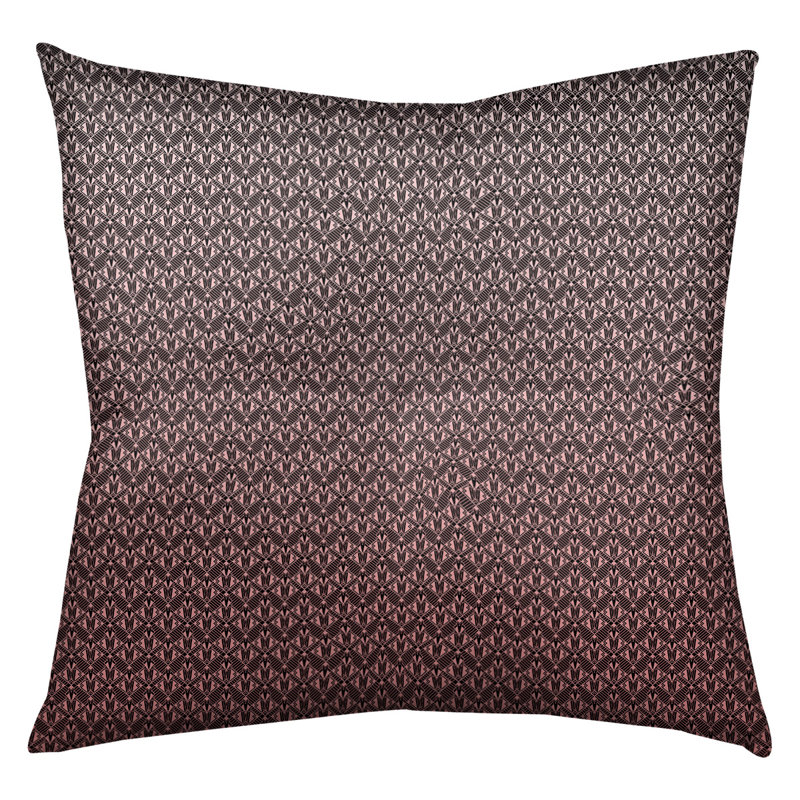 Coussin de sol Katelyn Elizabeth, 30 po x 30 po, Pêche / ardoise