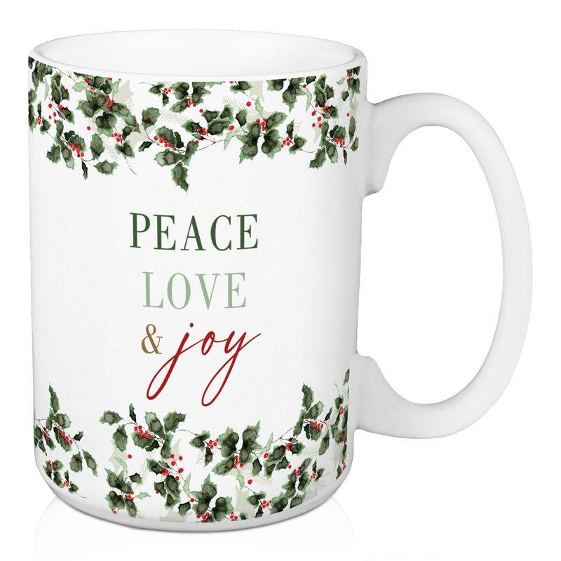 Tasse Peace Love and Joy