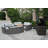 12 - Person Patio Conversation Set with Cushions
