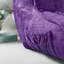 Housse et insert de coussin de lit texturé en velours-608714158