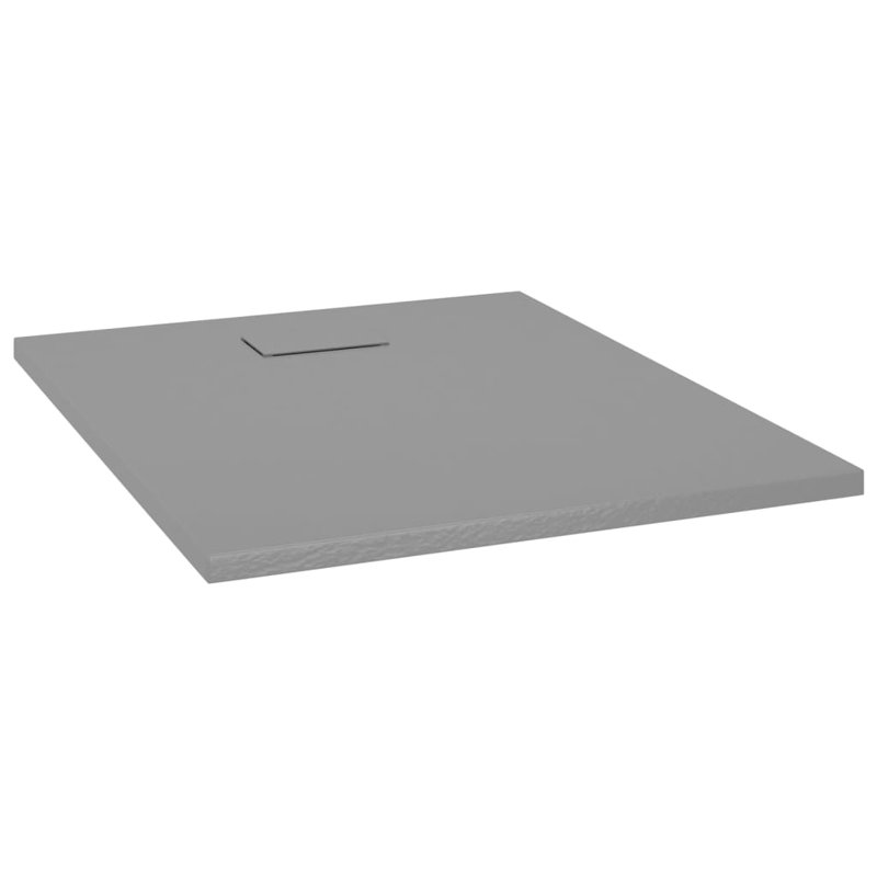 39.4'' W 31.5'' D Rectangular Shower Base, Gray