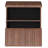 Ellis 36"W Upholstered Square Coffee Table Storage Ottoman with Split Lift Top-480382376