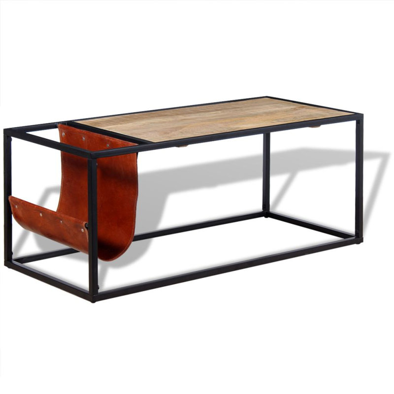 Frame Single Coffee Table with Storage