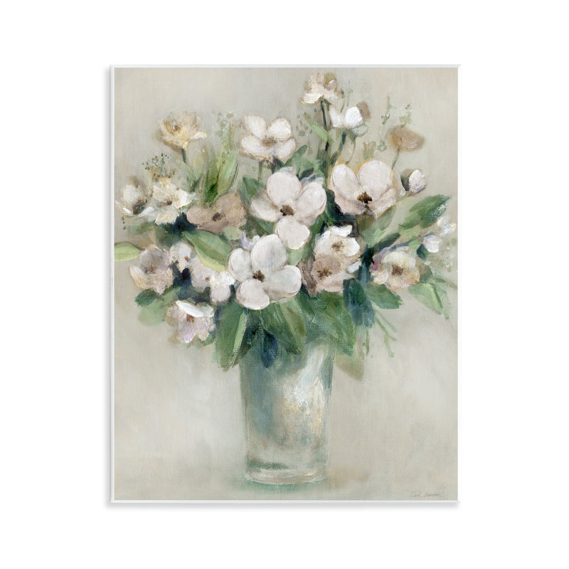 Spring Dogwood Bouquet Wall Plaque Art, design by Carol Robinson