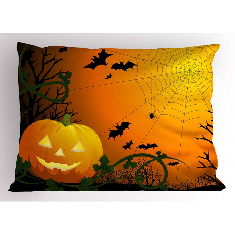 Spider Polyester Sham Set, Twin