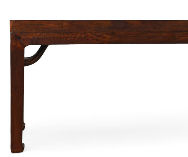 Console en bois massif 98,03149606299212 po