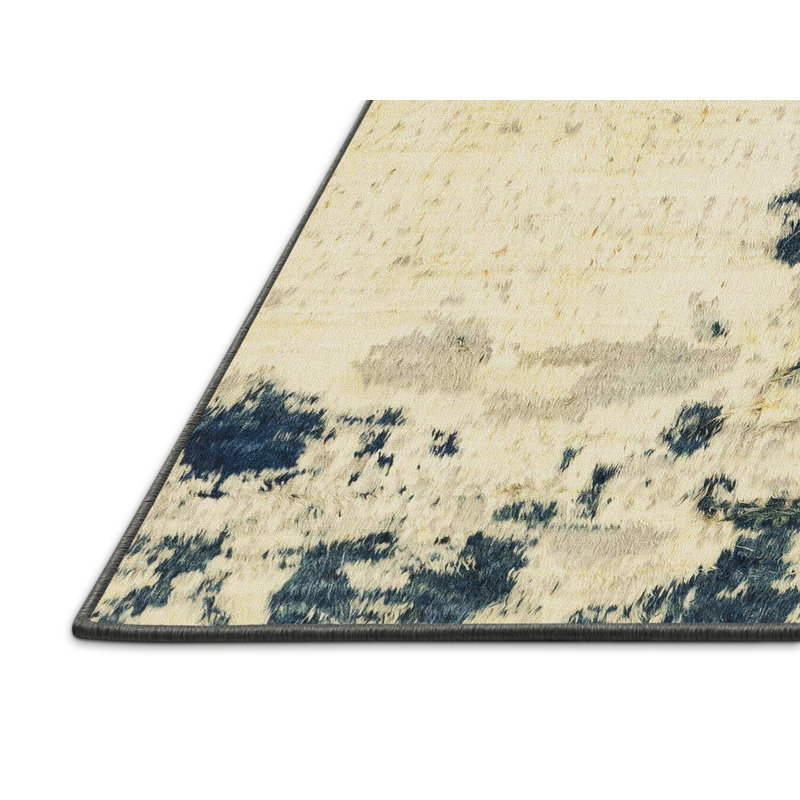 Abstract Indoor Rug, Rectangle 7' x 10'
