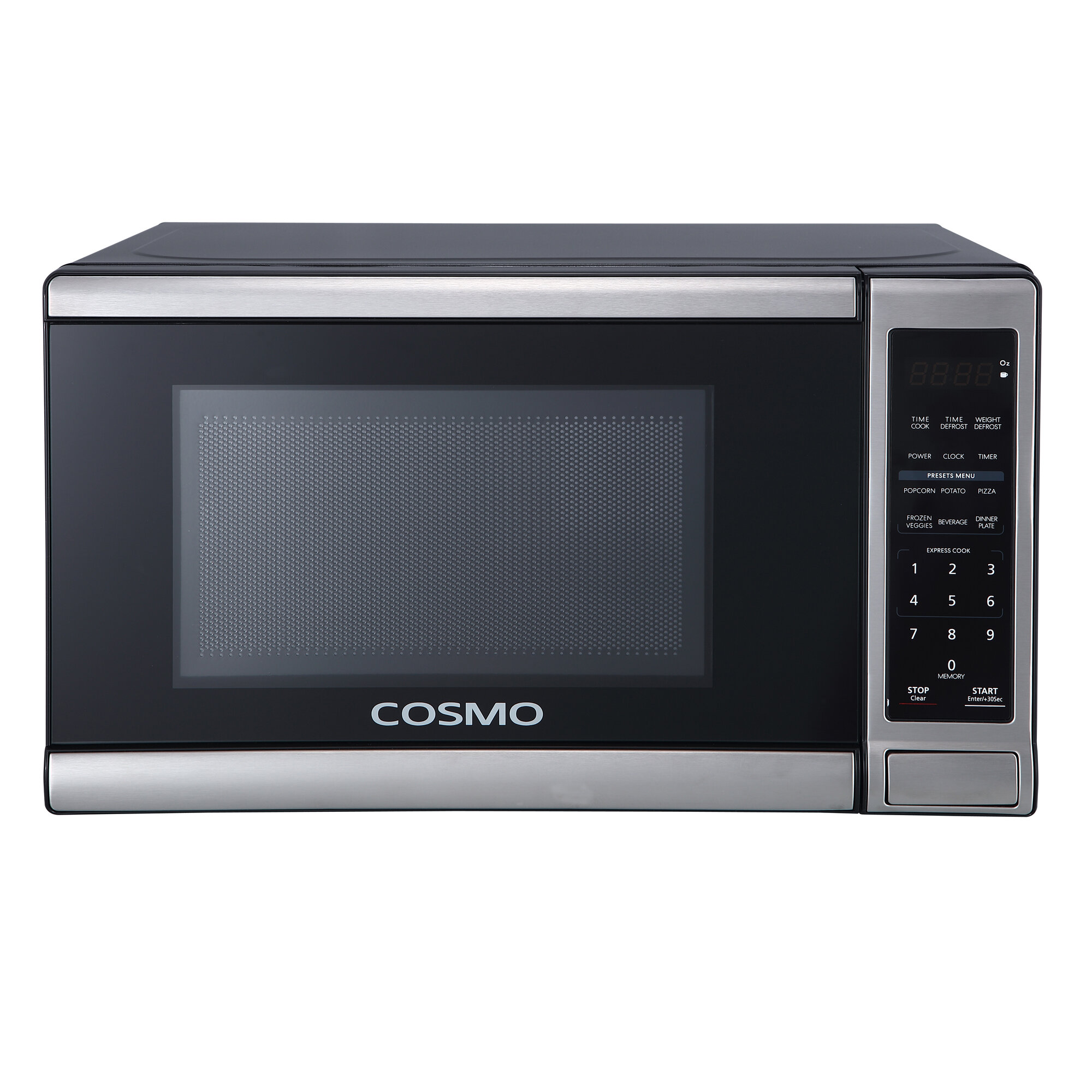Cosmo 2.2 Cubic Feet Built-In Microwave with Sensor Cooking & Reviews
