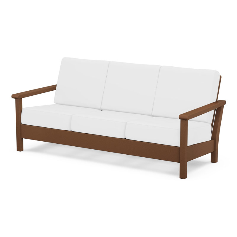 Harbour Deep Seating Sofa, Teak, Natural