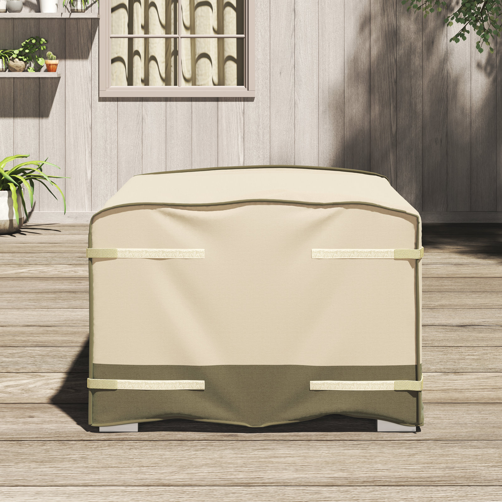 Prestley Outdoor Cover, 25.98" H x 36.22" W x 36.42" D