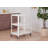 TRINITY 30 in. 3-Tier Metal Utility Cart w/ Wheels-94008131
